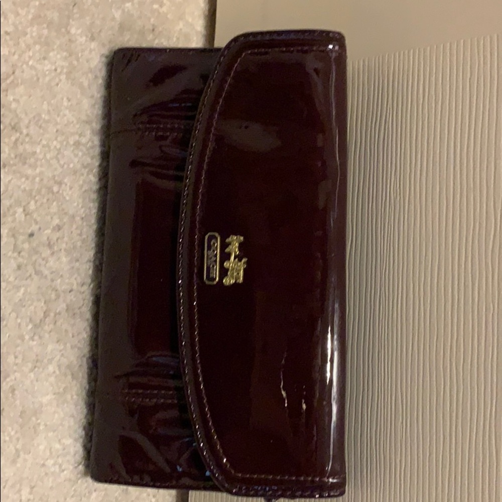 Plum Coach Wallet